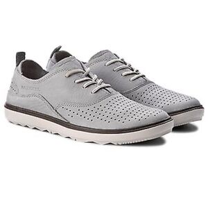 Merrell Around Town Lace Air Lace Up Grey Nubuck Leather Shoes Sneakers …